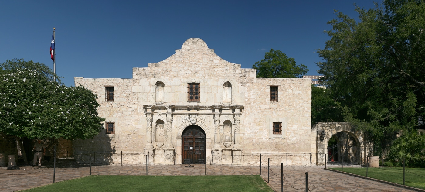 the Alamo in San Antonio Texas